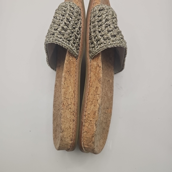 The Sak Women's Crochet Slide Sandals - Khaki Sz 6‎ - Picture 7 of 8
